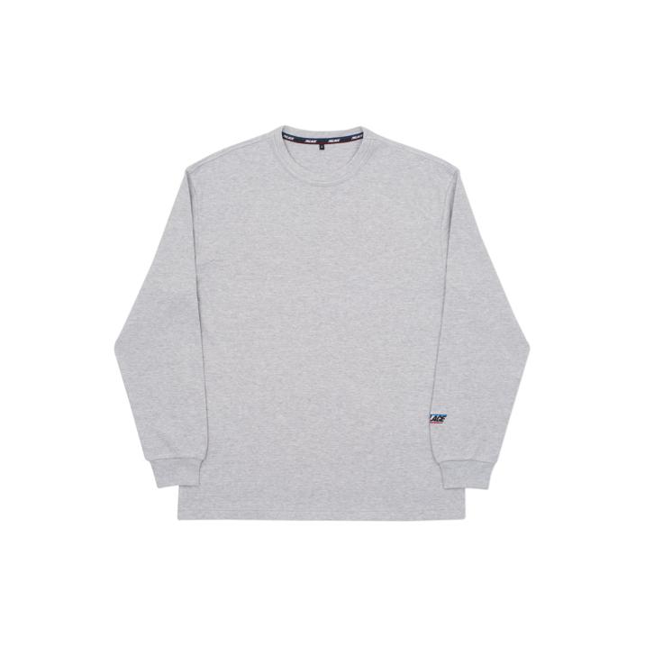 Thumbnail BASICALLY A WAFFLE LONGSLEEVE GREY MARL one color