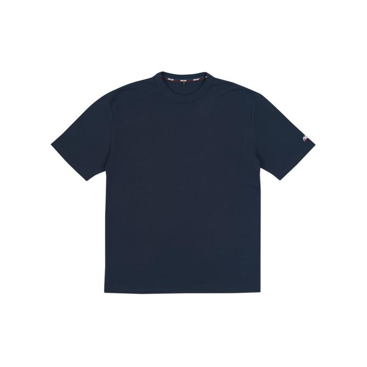 Thumbnail BASICALLY A WAFFLE T-SHIRT NAVY one color