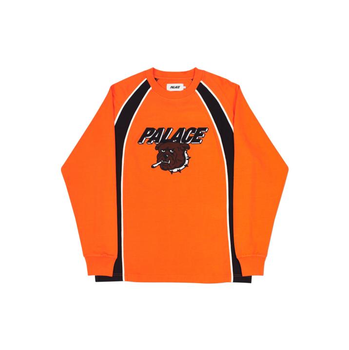 Thumbnail PIPE LONG SLEEVE TOP ORANGE / BLACK one color