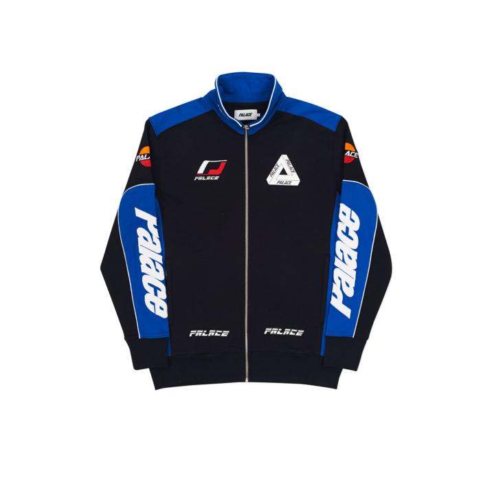 Thumbnail YAMAN TRACK TOP BLACK / BLUE one color