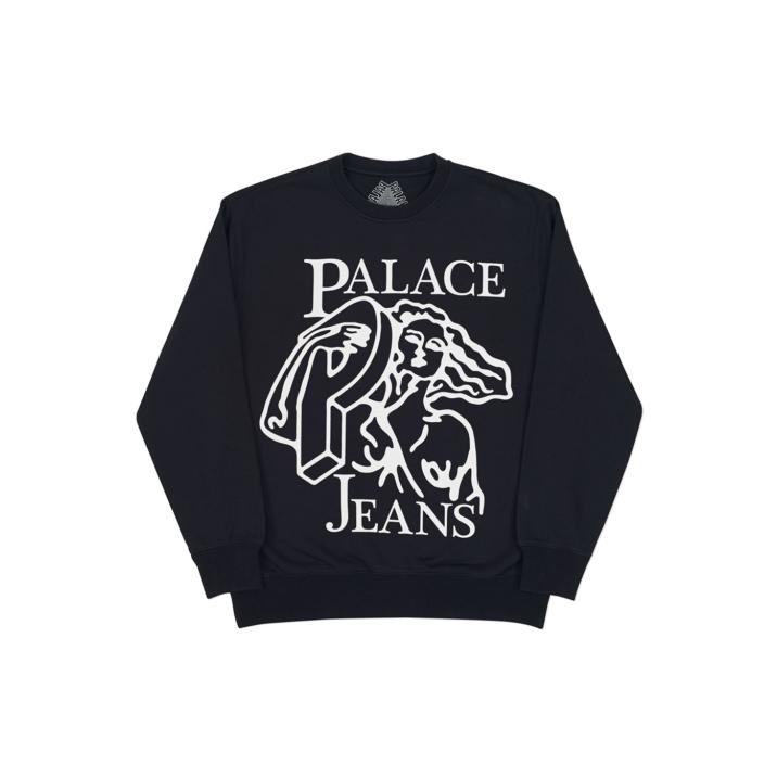 P JEANS CREW BLACK one color