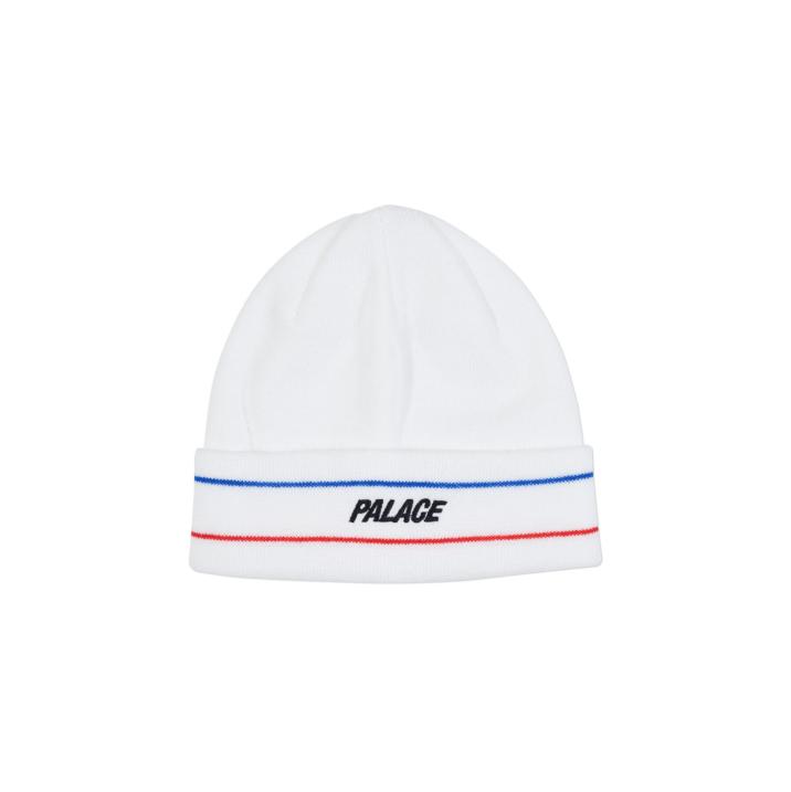 BASICALLY A BEANIE WHITE one color