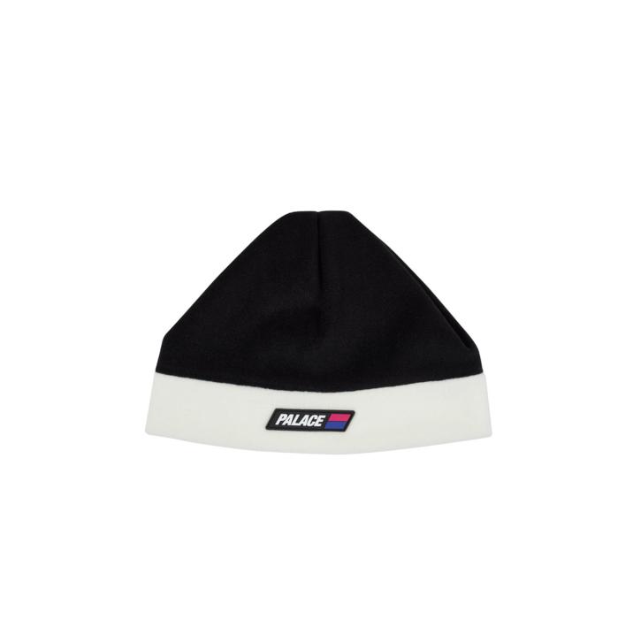 FLEECED BEANIE BLACK / WHITE one color