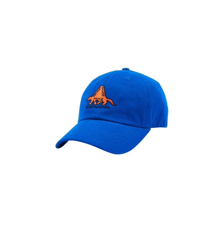 TRIANGLOSAURUS 6-PANEL BLUE one color