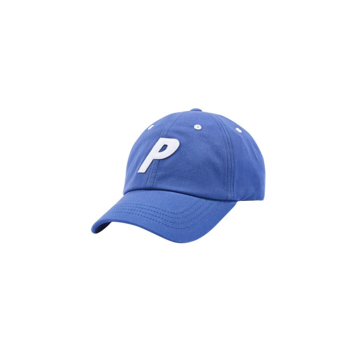 P 6-PANEL BLUE one color