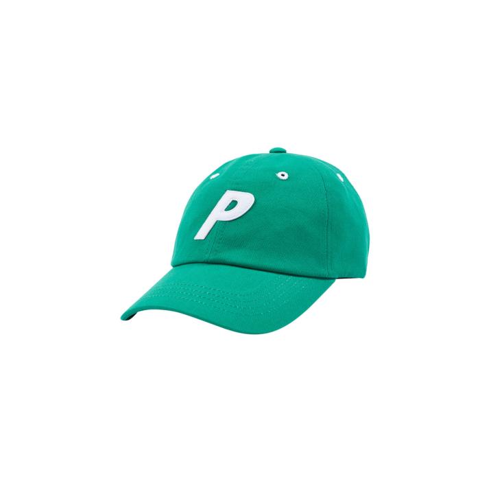 P 6-PANEL GREEN one color