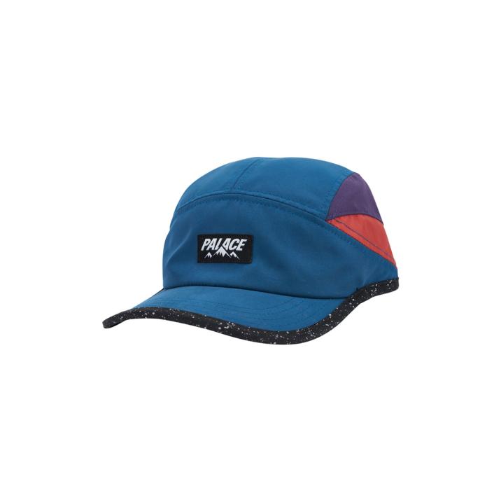 OUTDOOR SHELL RUNNING HAT TEAL / PURPLE / RED one color