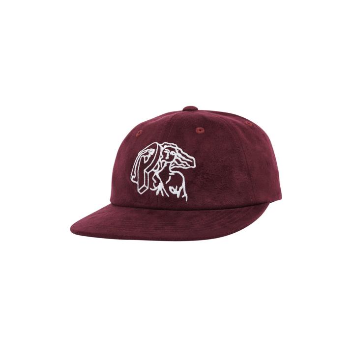 SUEDE PJ'S 6-PANEL BURGUNDY one color