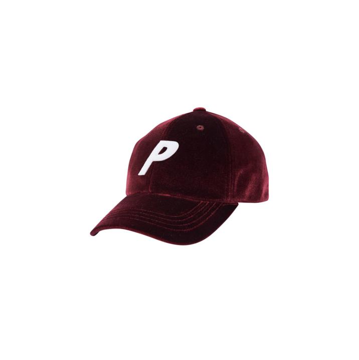 VELVET P 6-PANEL BURGUNDY one color