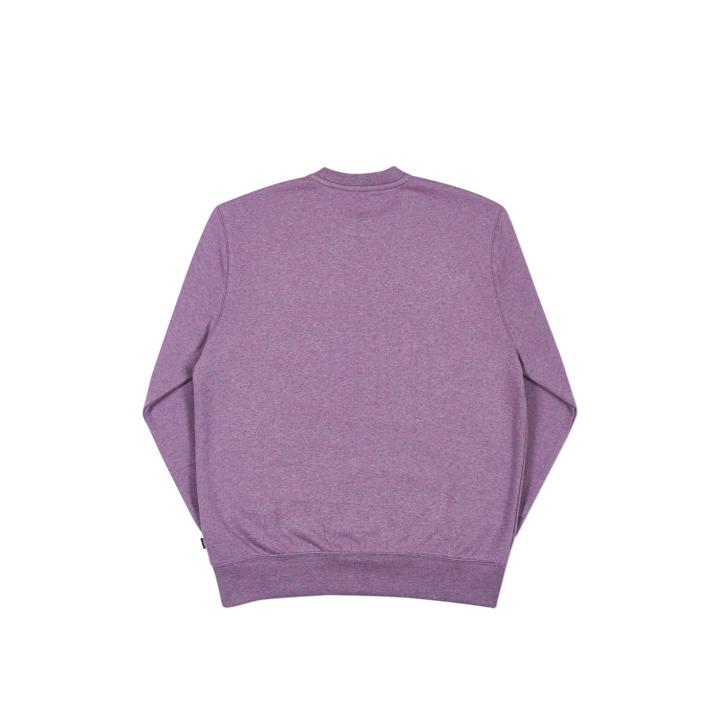 Thumbnail BASICALLY A CREW PURPLE MARL one color