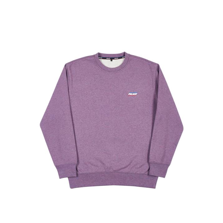 Thumbnail BASICALLY A CREW PURPLE MARL one color