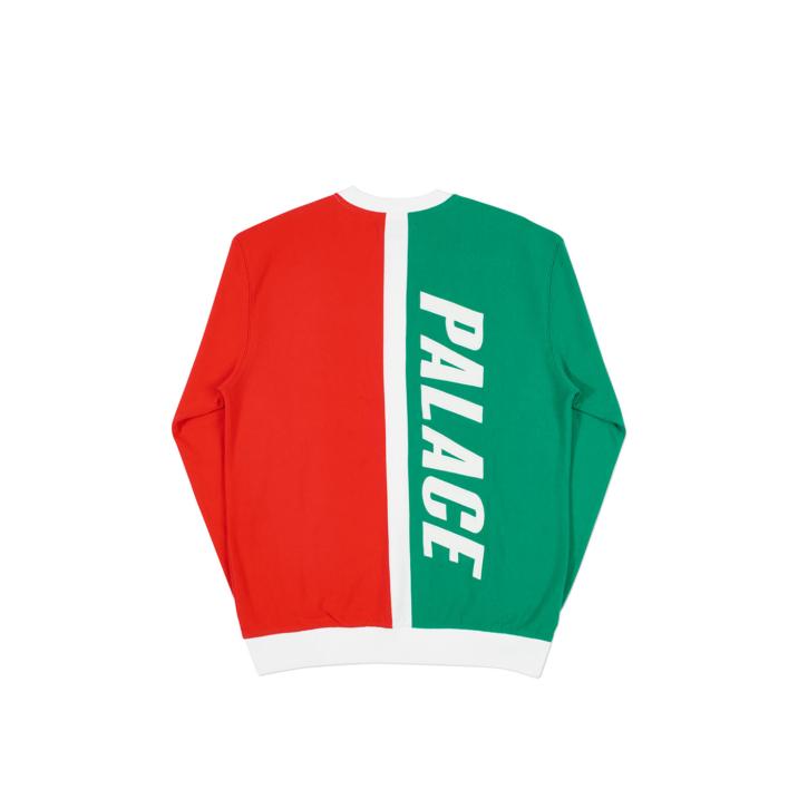 Thumbnail GTX SPLITTER CREW GREEN / WHITE / RED one color