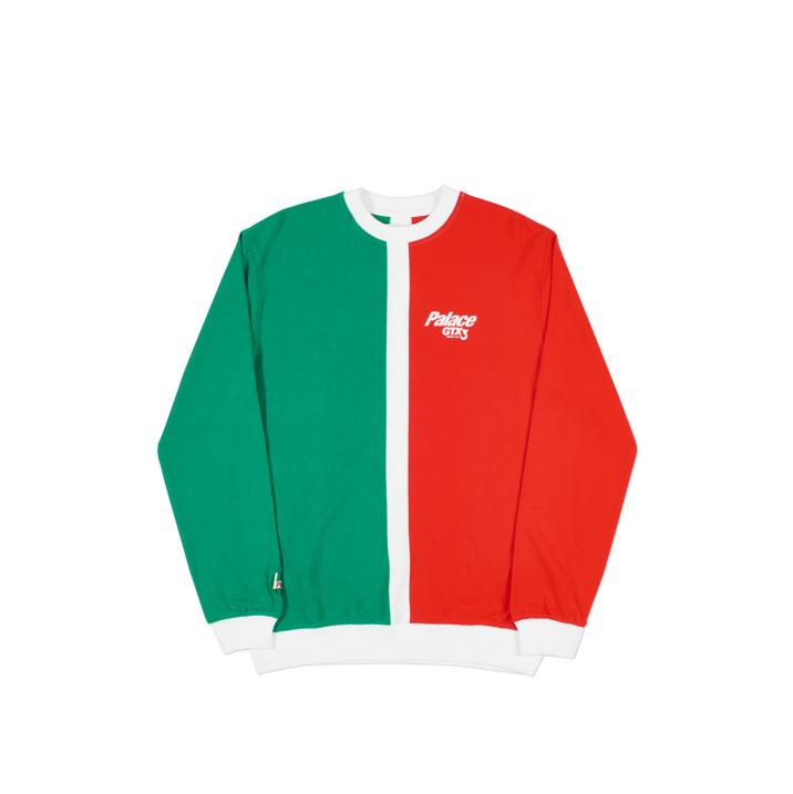 Thumbnail GTX SPLITTER CREW GREEN / WHITE / RED one color