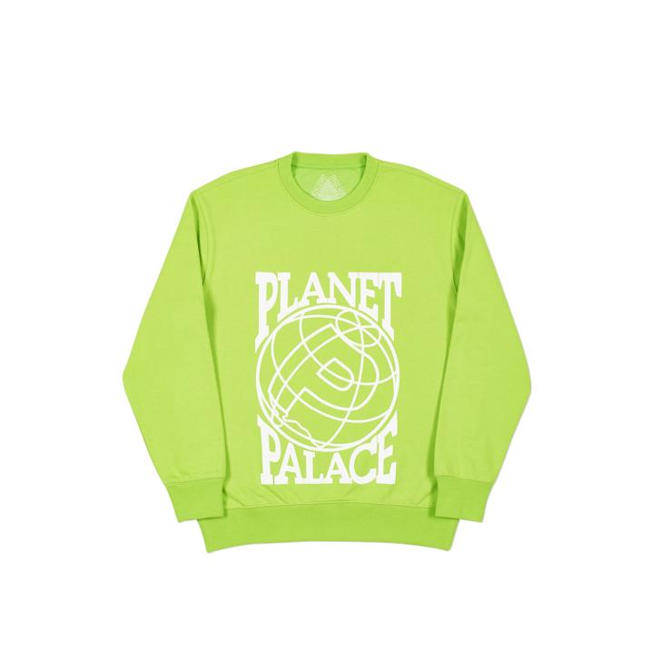 Thumbnail PLANET CREW LIME GREEN one color