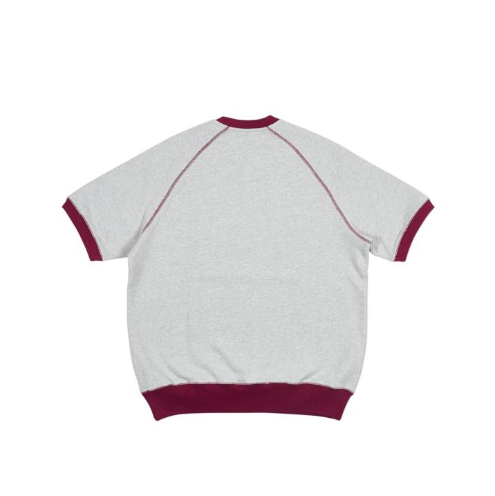 Thumbnail SHORT CREW GREY MARL / RED one color