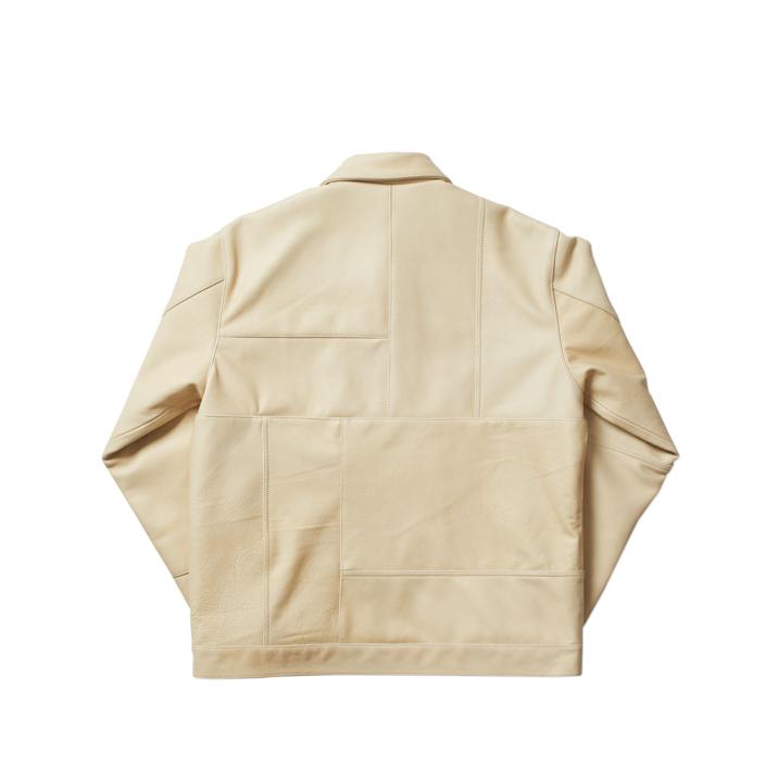 Thumbnail LEATHER PANEL JACKET CREAM one color