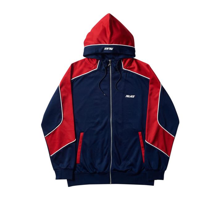 Thumbnail PIPELINE HOODED TRACK JACKET NAVY / RED one color