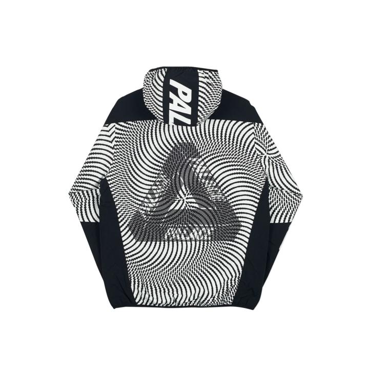 Thumbnail SWIRL HOOD JACKET BLACK / WHITE one color