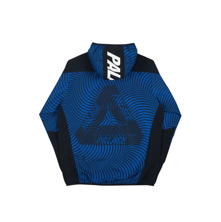 Thumbnail SWIRL HOOD JACKET BLUE / BLACK one color