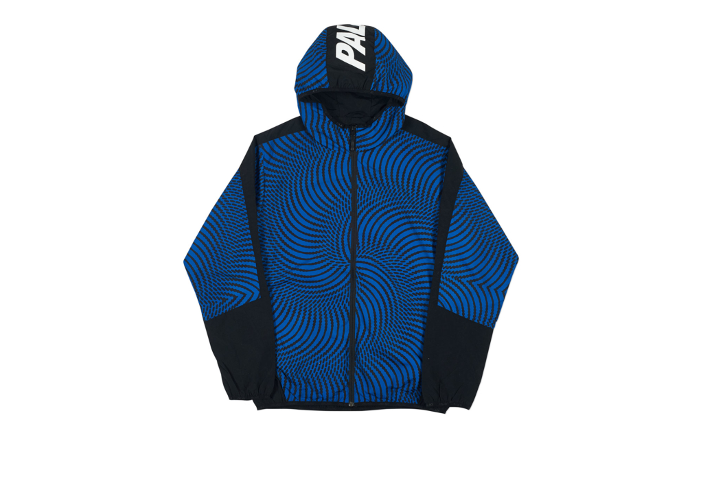 Swirl Hood Jacket Blue / Black - Spring 2018 - Palace Community