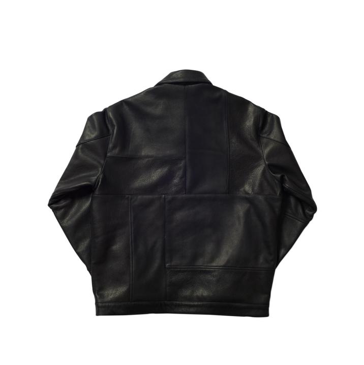 Thumbnail LEATHER PANEL JACKET BLACK one color