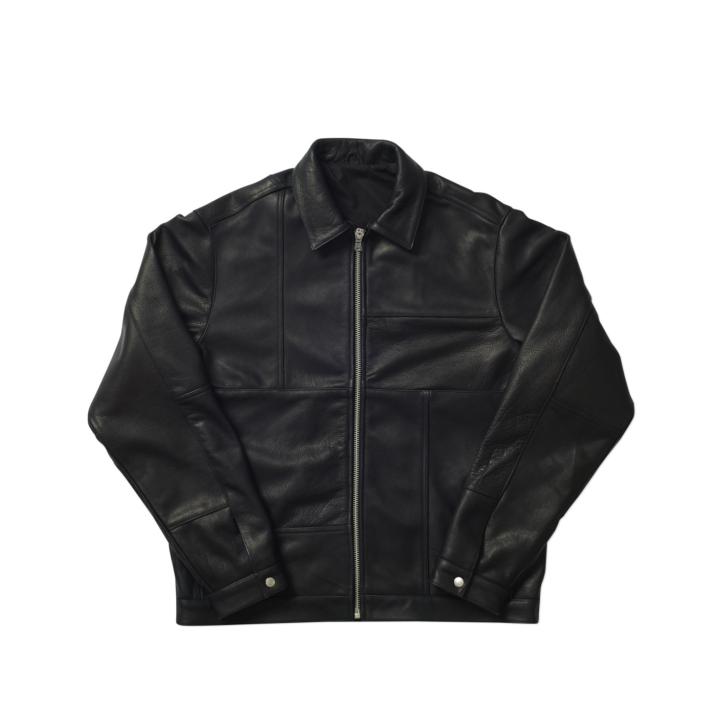 Thumbnail LEATHER PANEL JACKET BLACK one color