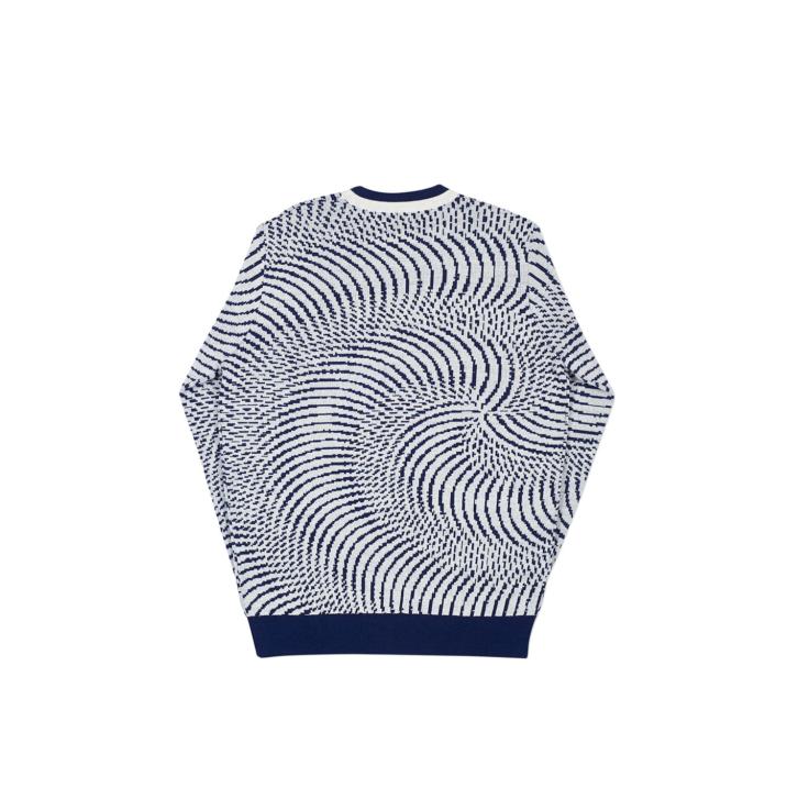 Thumbnail SWIRLY WURLY KNIT NAVY / WHITE one color