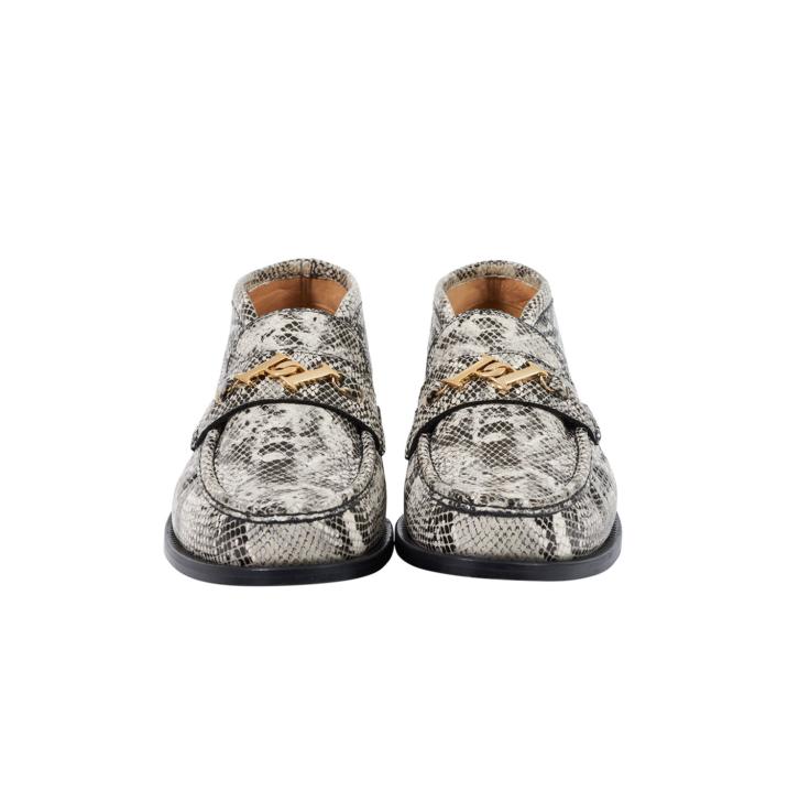 Thumbnail PALACE LOAFER MID GREY SNAKE PRINT one color