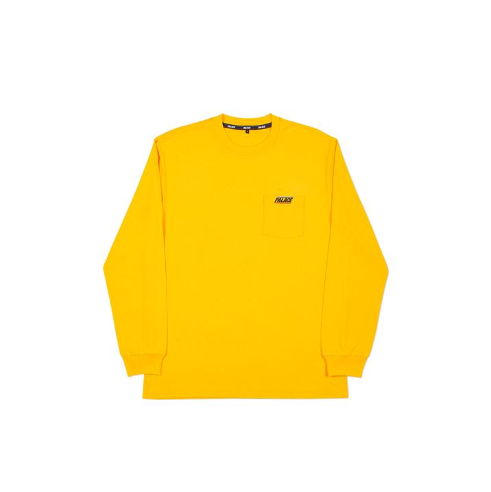 BASICALLY A POCKET LONGSLEEVE CITRUS YELLOW one color