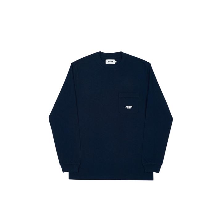 SLUB POCKET LONGSLEEVE NAVY one color