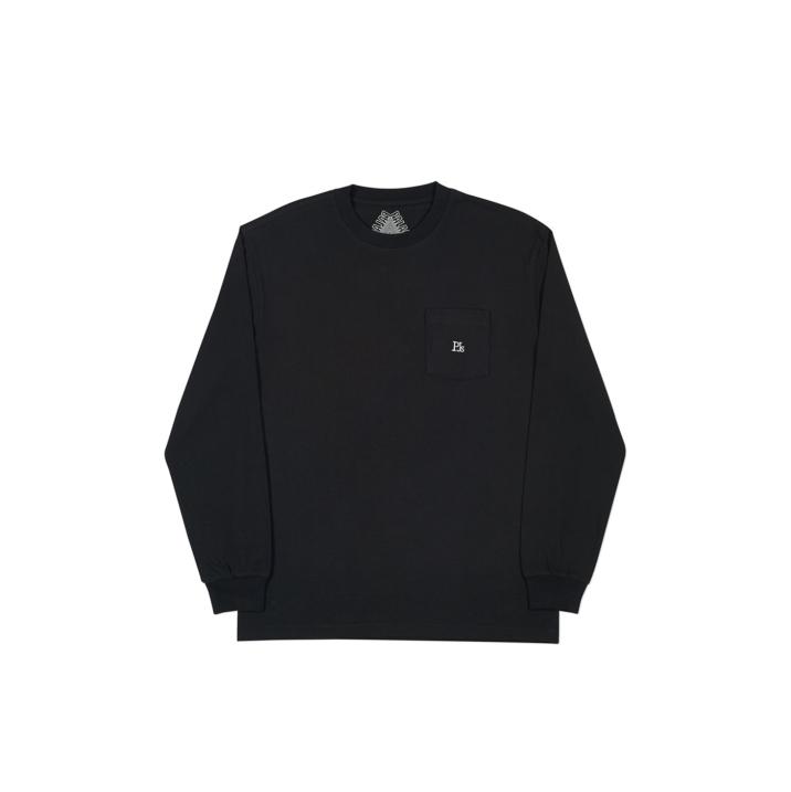 Thumbnail PJ'S POCKET LONGSLEEVE BLACK one color