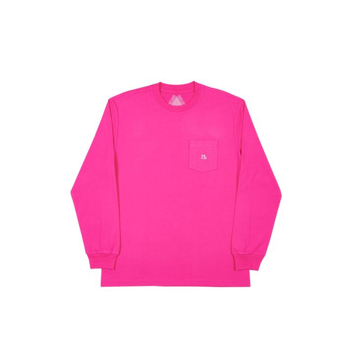 Thumbnail PJ'S POCKET LONGSLEEVE HOT PINK one color