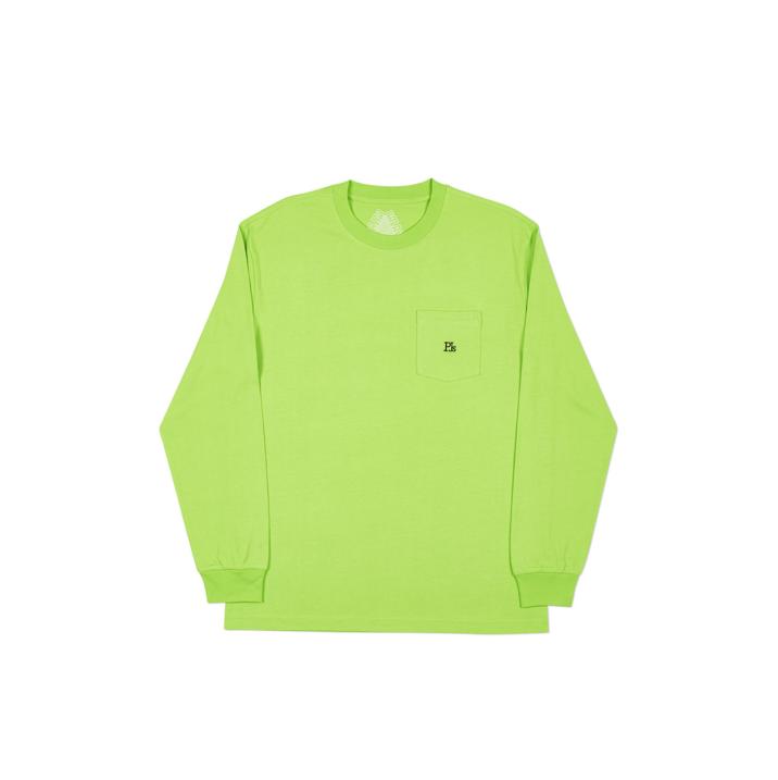 Thumbnail PJ'S POCKET LONGSLEEVE LIME GREEN one color