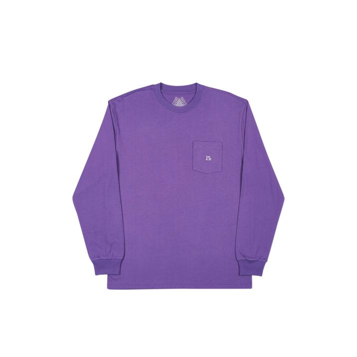 Thumbnail PJ'S POCKET LONGSLEEVE PURPLE one color