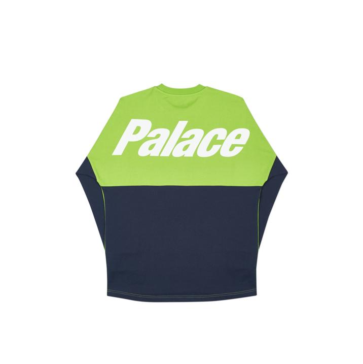 Thumbnail SPLITTER LONGSLEEVE LIME GREEN / NAVY one color