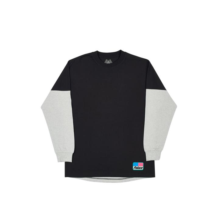 Thumbnail SPLITTER LONGSLEEVE BLACK / GREY MARL one color