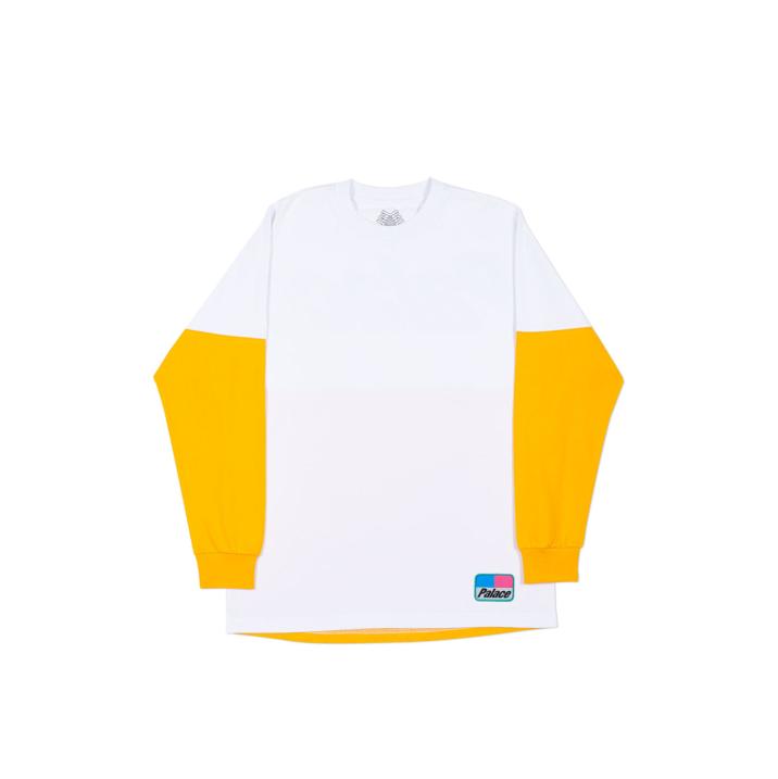 Thumbnail SPLITTER LONGSLEEVE WHITE / CITRUS YELLOW one color