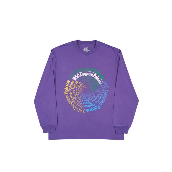 360 PALACE LONGSLEEVE PURPLE one color