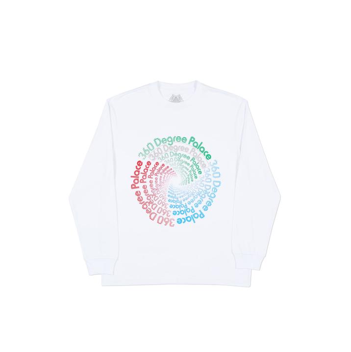 360 PALACE LONGSLEEVE WHITE one color