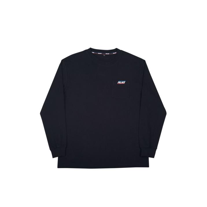 BASICALLY A POCKET LONGSLEEVE BLACK one color