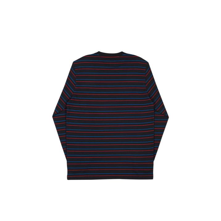 Thumbnail BASICALLY A STRIPE LONGSLEEVE BLACK one color