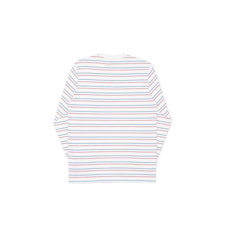 Thumbnail BASICALLY A STRIPE LONGSLEEVE WHITE one color