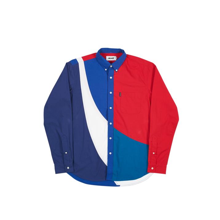 Thumbnail MIXTURE SHIRT RED / WHITE / BLUE one color