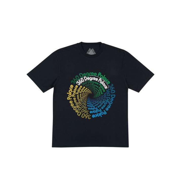 360 PALACE T-SHIRT BLACK one color