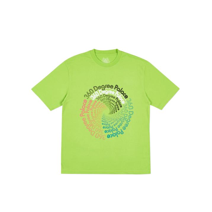 360 PALACE T-SHIRT LIME GREEN one color