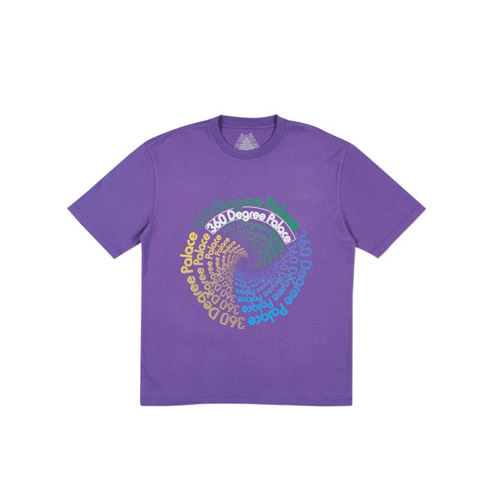 360 PALACE T-SHIRT PURPLE one color