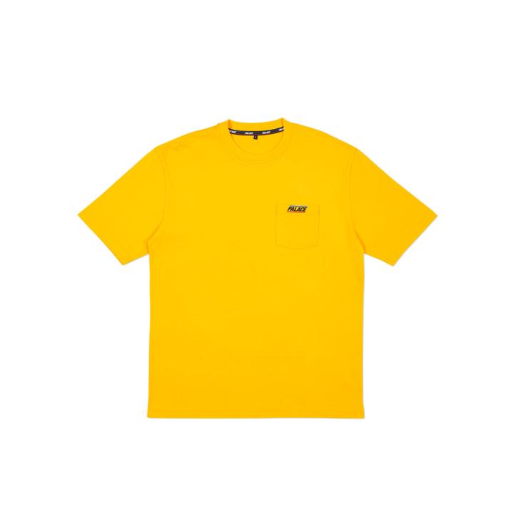 BASICALLY A POCKET T-SHIRT CITRUS YELLOW one color