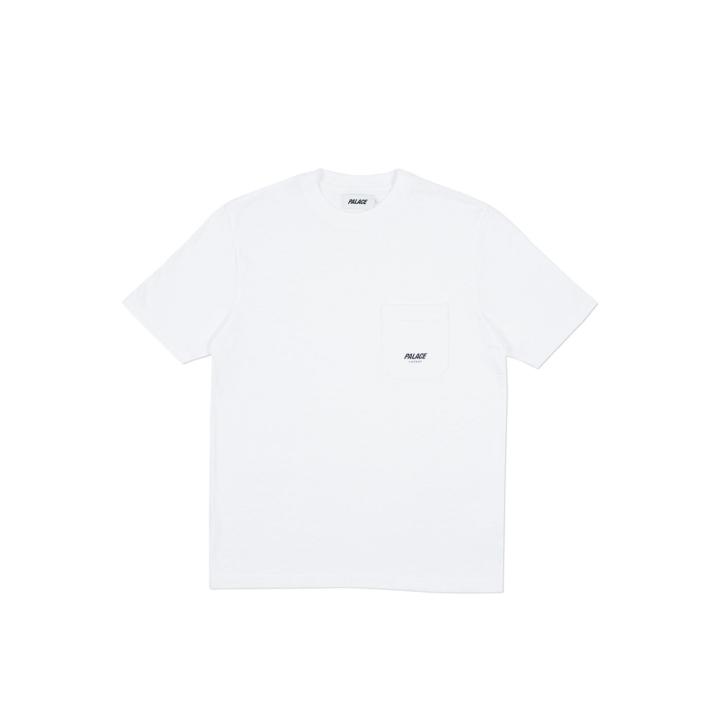 SLUB POCKET T-SHIRT WHITE one color