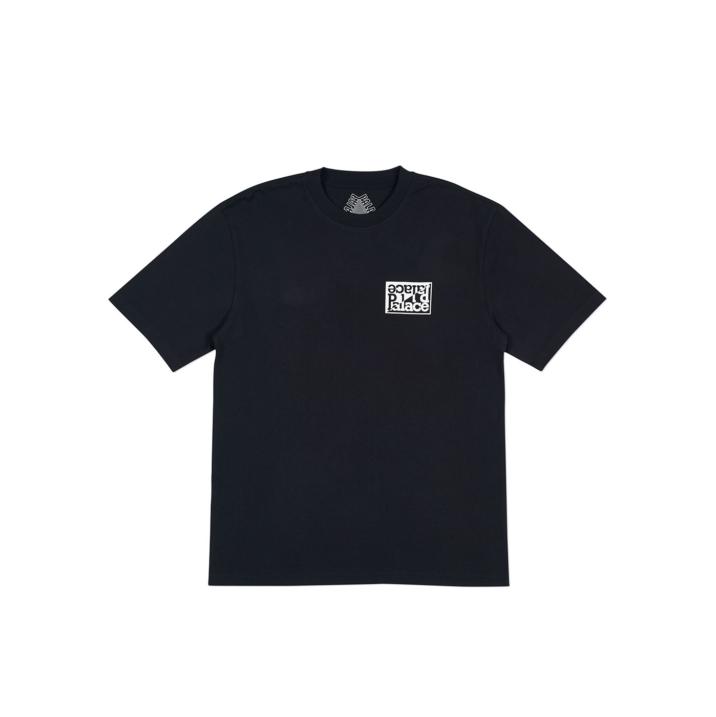 Thumbnail SPLIT T-SHIRT BLACK one color