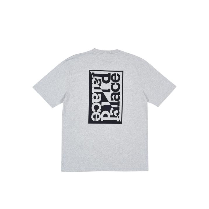 Thumbnail SPLIT T-SHIRT GREY MARL one color